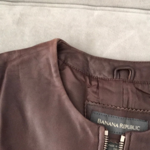 Banana Republic leather vest size XS - Picture 7 of 8